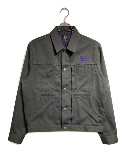 Needles（ニードルズ）Needles (ニードルズ) Penny Jean Jacket/ペニージーンジャケット オリーブ×パープル サイズ:Sの古着・服飾アイテム