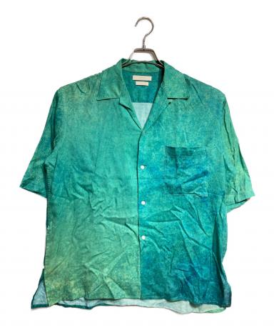 中古・古着通販】YOKE (ヨーク) GRADATION PRINTED OPEN COLLAR SHIRT