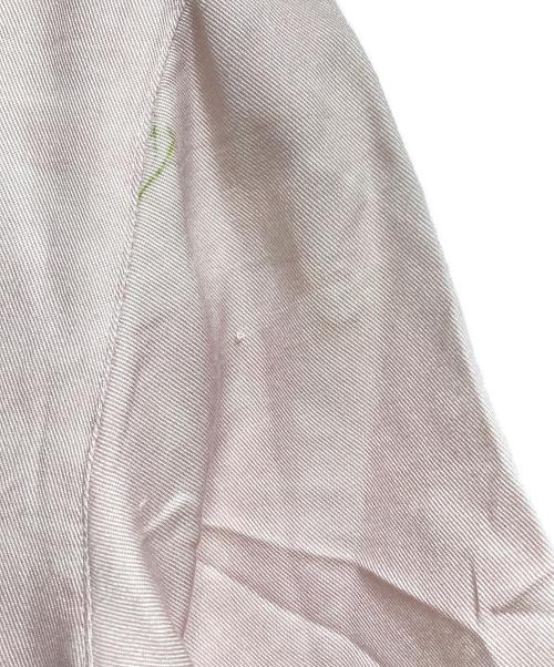 OVERCOAT（オーバーコート）OVERCOAT (オーバーコート) マーブルパターンオープンカラーシャツ/Marble pattern open collar shirt ピンク サイズ:M1の古着・服飾アイテム