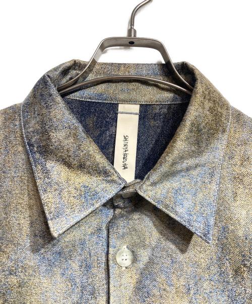 SHINYA KOZUKA（シンヤコズカ）SHINYA KOZUKA (シンヤコズカ) HIS SHIRT/ヒズシャツ グレー サイズ:Mの古着・服飾アイテム