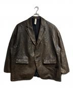 SHINYA KOZUKAシンヤコズカ）の古着「HIS JACKET/ヒズジャケット」｜ブラウン