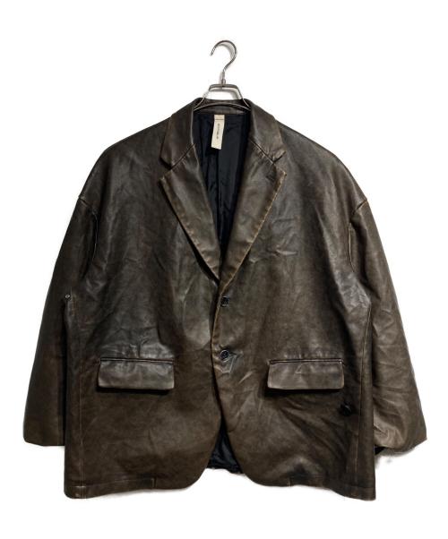 SHINYA KOZUKA（シンヤコズカ）SHINYA KOZUKA (シンヤコズカ) HIS JACKET/ヒズジャケット ブラウン サイズ:Mの古着・服飾アイテム