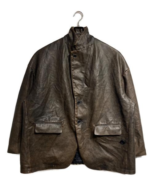 SHINYA KOZUKA（シンヤコズカ）SHINYA KOZUKA (シンヤコズカ) HIS JACKET/ヒズジャケット ブラウン サイズ:Mの古着・服飾アイテム