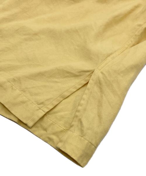 POLO RALPH LAUREN（ポロ・ラルフローレン）POLO RALPH LAUREN (ポロ・ラルフローレン) 90sシルクコットンオープンカラーシャツ イエロー サイズ:	SIZE Lの古着・服飾アイテム
