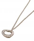 TIFFANY & Co.ティファニー）の古着「オープンハートネックレス」｜シルバー
