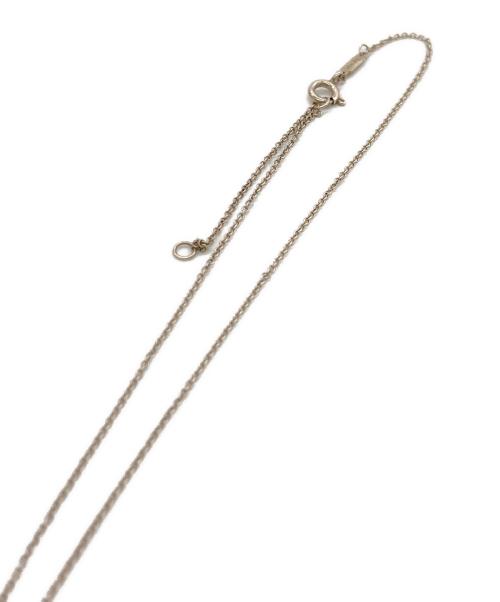 TIFFANY & Co.（ティファニー）TIFFANY & Co. (ティファニー) リターントゥ ダブルハート ネックレス/ミニ シルバー×レッドの古着・服飾アイテム