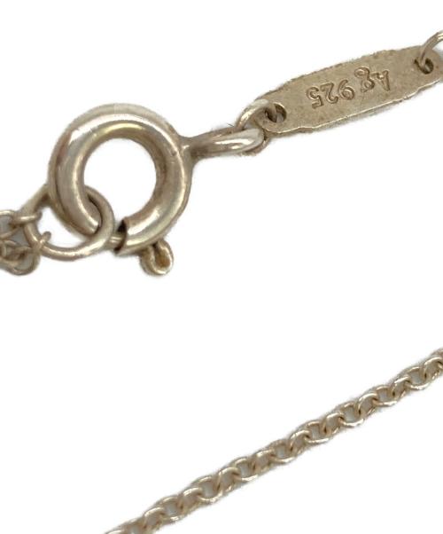 TIFFANY & Co.（ティファニー）TIFFANY & Co. (ティファニー) リターントゥ ダブルハート ネックレス/ミニ シルバー×レッドの古着・服飾アイテム