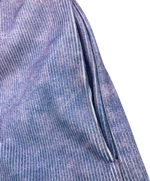 NON TOKYO（ノントーキョー）NON TOKYO (ノントーキョー) PRINT RIB TIGHT SKIRT スカイブルー×パープル サイズ:	SIZE Freeの古着・服飾アイテム