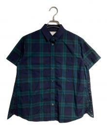 sacai（サカイ）の古着「SS Shirt Cutout Lace Back」｜グリーン