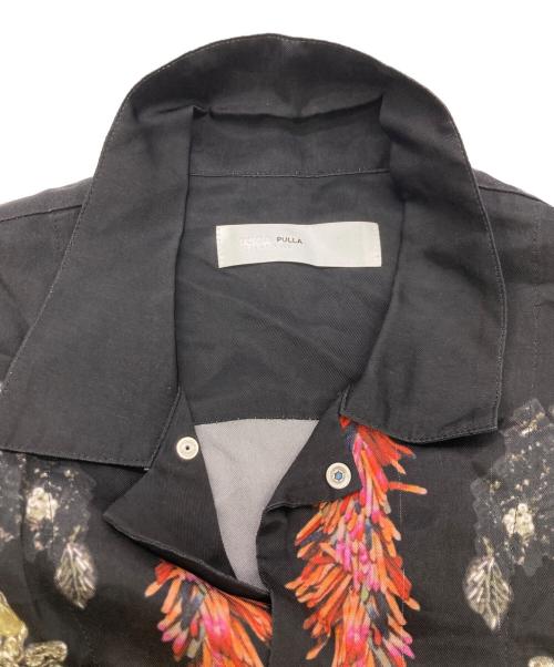 TOGA PULLA（トーガ プルラ）TOGA PULLA (トーガ プルラ) INNER PRINT SHIRT ブラック サイズ:36の古着・服飾アイテム