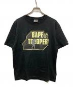 A BATHING APEアベイシングエイプ）の古着「プリントTシャツ」｜ブラック