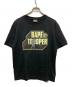 A BATHING APE（アベイシングエイプ）の古着「プリントTシャツ」｜ブラック
