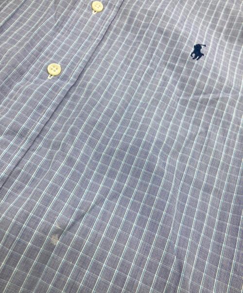 RALPH LAUREN（ラルフローレン）RALPH LAUREN (ラルフローレン) チェックシャツ ブルー サイズ:16の古着・服飾アイテム