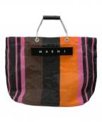 MARNIマルニ）の古着「MARKET STRIPE BAG」｜マルチカラー