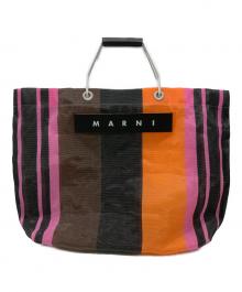 MARNI（マルニ）の古着「MARKET STRIPE BAG」｜マルチカラー