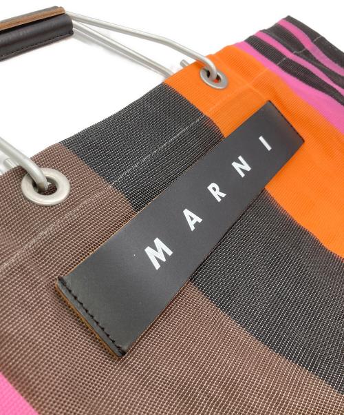 MARNI（マルニ）MARNI (マルニ) MARKET STRIPE BAG マルチカラーの古着・服飾アイテム