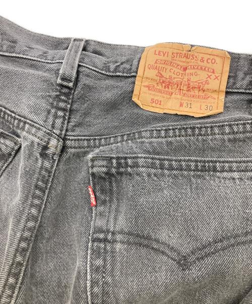 LEVI'S（リーバイス）LEVI'S (リーバイス) 90s 501ブラックデニムパンツ ブラック サイズ:W31の古着・服飾アイテム
