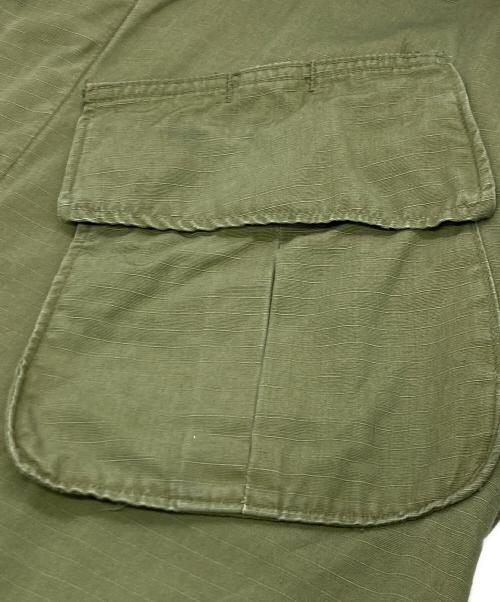US ARMY（ユーエスアーミー）US ARMY (ユーエスアーミー) 60s  5th JUNGLE FATIGUE JACKET グリーン サイズ:S-Rの古着・服飾アイテム