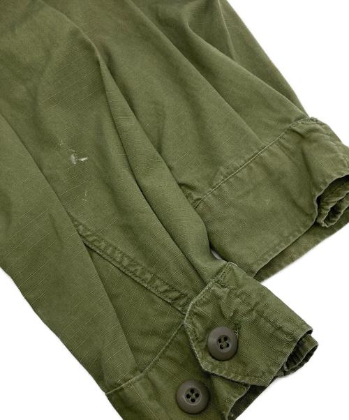 US ARMY（ユーエスアーミー）US ARMY (ユーエスアーミー) 60s  5th JUNGLE FATIGUE JACKET グリーン サイズ:S-Rの古着・服飾アイテム