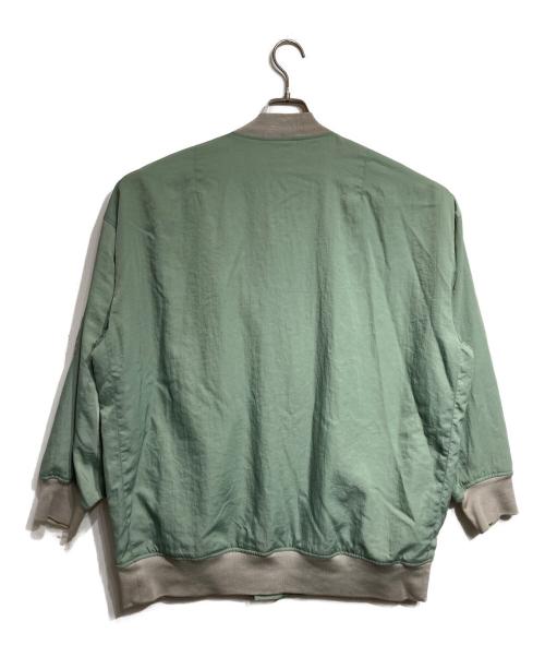 Dulcamara（ドゥルカマラ）Dulcamara (ドゥルカマラ) ヴィンテージナイロンBIGリバーシブルMA-1/Vintage Nylon Oversized Reversible MA-1 Jacket グリーン サイズ:1の古着・服飾アイテム