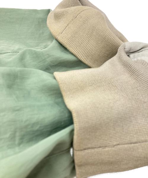 Dulcamara（ドゥルカマラ）Dulcamara (ドゥルカマラ) ヴィンテージナイロンBIGリバーシブルMA-1/Vintage Nylon Oversized Reversible MA-1 Jacket グリーン サイズ:1の古着・服飾アイテム