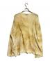 ANCELLM (アンセルム) DYED MESH LS T-SHIRT/ダイドメッシュロングスリーブTシャツ ベージュ サイズ:2：10000円
