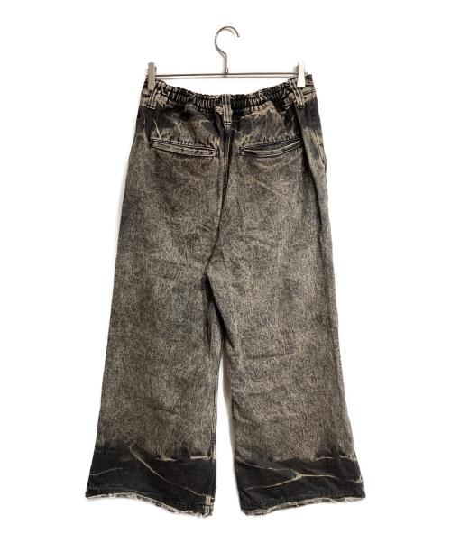MAISON SPECIAL（メゾンスペシャル）MAISON SPECIAL (メゾンスペシャル) Destroy Denim Prime-Wide Pants ブラックの古着・服飾アイテム