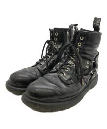 Dr.Martens（ドクターマーチン）の古着「1460 HARNESS 8ホールブーツ」｜ブラック
