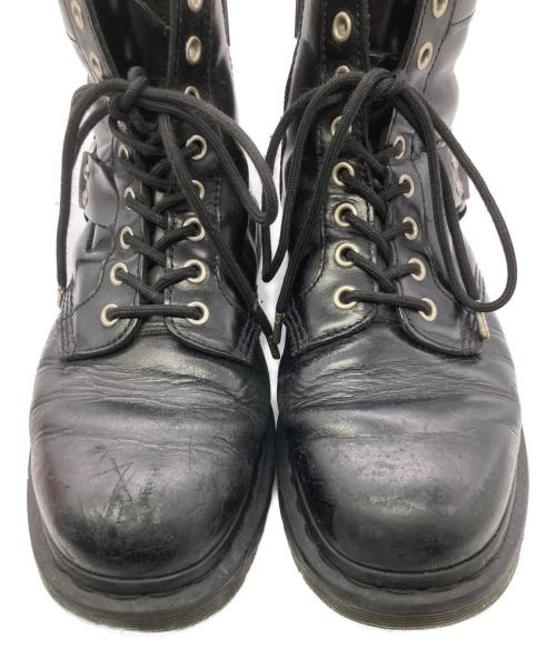 Dr.Martens（ドクターマーチン）Dr.Martens (ドクターマーチン) 1460 HARNESS 8ホールブーツ ブラック サイズ:US9の古着・服飾アイテム