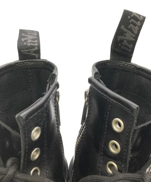 Dr.Martens（ドクターマーチン）Dr.Martens (ドクターマーチン) 1460 HARNESS 8ホールブーツ ブラック サイズ:US9の古着・服飾アイテム