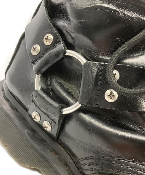 Dr.Martens（ドクターマーチン）Dr.Martens (ドクターマーチン) 1460 HARNESS 8ホールブーツ ブラック サイズ:US9の古着・服飾アイテム