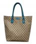 GUCCI（グッチ）の古着「GG柄 コーティングキャンバストートバッグ」｜ブラウン