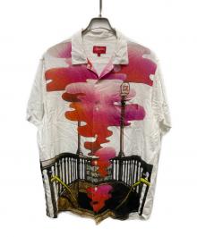 SUPREME×The Velvet Underground（シュプリーム×ザヴェルヴェットアンダーグラウンド）の古着「Rayon S/S Shirt」｜ホワイト×ピンク