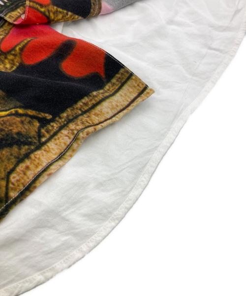 SUPREME（シュプリーム）Supreme (シュプリーム) The Velvet Underground (ザヴェルヴェットアンダーグラウンド) Rayon S/S Shirt ホワイト×ピンク サイズ:Lの古着・服飾アイテム