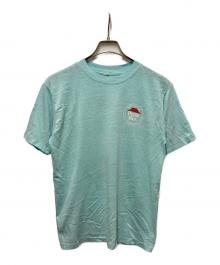 USED（ユーズド）の古着「企業プリントTシャツ」｜ブルー