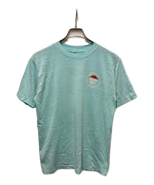 USED（ユーズド）USED (ユーズド) 企業プリントTシャツ ブルー サイズ:‐の古着・服飾アイテム