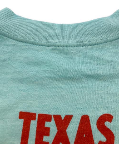 USED（ユーズド）USED (ユーズド) 企業プリントTシャツ ブルー サイズ:‐の古着・服飾アイテム