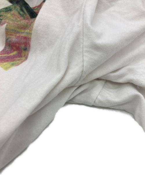 OFFWHITE（オフホワイト）OFFWHITE (オフホワイト) ロゴプリントTシャツ ホワイト サイズ:Ｍの古着・服飾アイテム