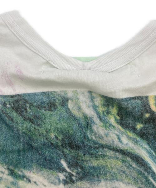 OFFWHITE（オフホワイト）OFFWHITE (オフホワイト) ロゴプリントTシャツ ホワイト サイズ:Ｍの古着・服飾アイテム