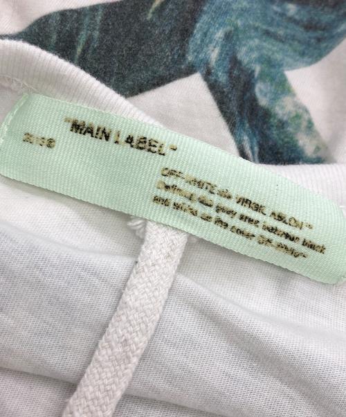 OFFWHITE（オフホワイト）OFFWHITE (オフホワイト) ロゴプリントTシャツ ホワイト サイズ:Ｍの古着・服飾アイテム