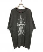 RED HOT CHILI PEPPERSレッドホットチリペッパーズ）の古着「2022-2023worldTour バンドトーテムTシャツ」｜ブラック