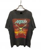 BROCKUMブロッカム）の古着「ANTHRAX バンドTシャツ」｜ブラック