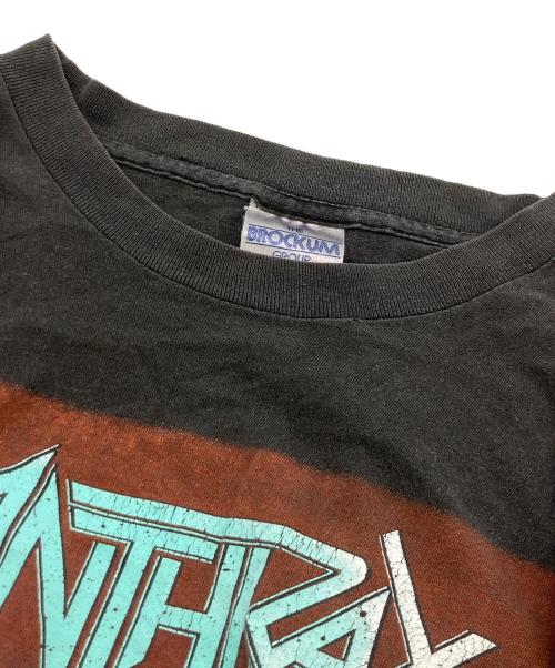 BROCKUM（ブロッカム）BROCKUM (ブロッカム) ANTHRAX バンドTシャツ ブラック サイズ:	SIZE XLの古着・服飾アイテム