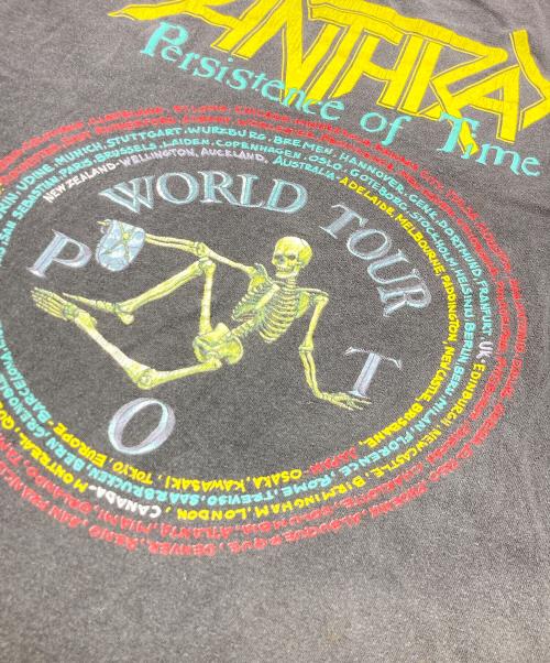BROCKUM（ブロッカム）BROCKUM (ブロッカム) ANTHRAX バンドTシャツ ブラック サイズ:	SIZE XLの古着・服飾アイテム