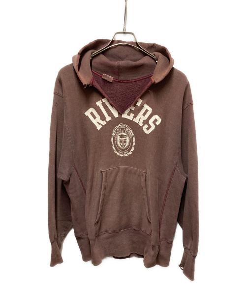 Champion（チャンピオン）Champion (チャンピオン) 70s カレッジプリント REVERSE WEAVE バーガンディー サイズ:	SIZE Lの古着・服飾アイテム