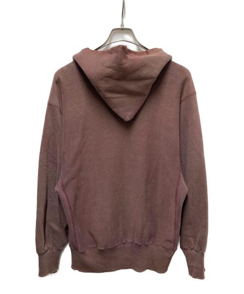 Champion（チャンピオン）Champion (チャンピオン) 70s カレッジプリント REVERSE WEAVE バーガンディー サイズ:	SIZE Lの古着・服飾アイテム