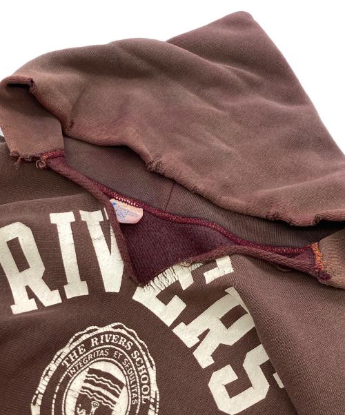 Champion（チャンピオン）Champion (チャンピオン) 70s カレッジプリント REVERSE WEAVE バーガンディー サイズ:	SIZE Lの古着・服飾アイテム