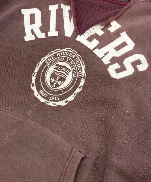 Champion（チャンピオン）Champion (チャンピオン) 70s カレッジプリント REVERSE WEAVE バーガンディー サイズ:	SIZE Lの古着・服飾アイテム