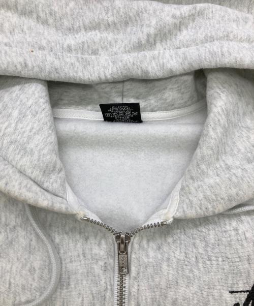 stussy（ステューシー）stussy (ステューシー) 8 BALL ZIP HOODIE グレー サイズ:SIZE Lの古着・服飾アイテム