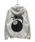 stussy (ステューシー) 8 BALL ZIP HOODIE グレー サイズ:SIZE L：14000円